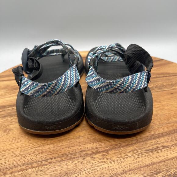 Chaco ZX2 Sandals Womens Size 8 Blue Green Comfort Hiking Water Strappy Shoes - Picture 4 of 8